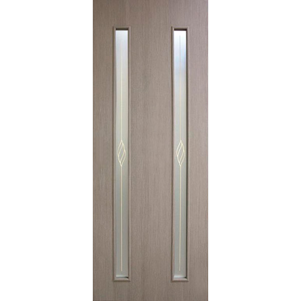 Дверное полотно ОМиС Вероника ЗС+КМ 90 см сосна мадейра