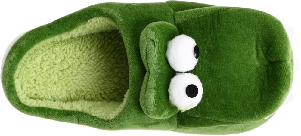 Тапочки для мальчиков HW Крокодил р.34-35 зеленый NULL