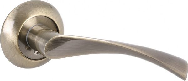 Ручка на розетці Flessa AB стара бронза