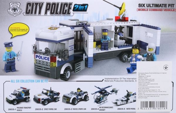 Конструктор Shantou Police Series Авто 2 C1144213/3