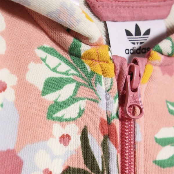 Спортивний костюм Adidas HOODIE SET FZ GN2257 р. 86 рожевий