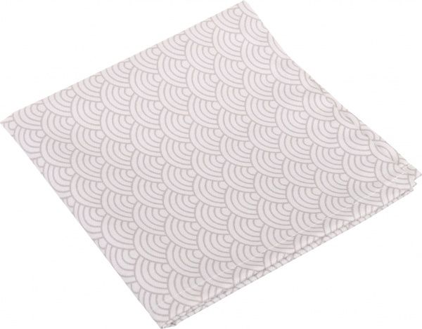 Серветка La Nuit Scales 40x40 см білий 