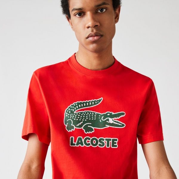 Футболка Lacoste Men s tee-shirt TH0063F8M р. 4 червоний