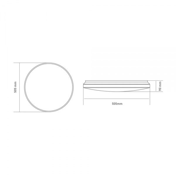 Світильник світлодіодний Global Functional Light 72 Вт білий 3000-6500 К 1-GFN-72TW-02-C 