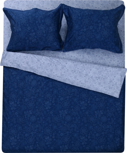 Комплект постільної білизни Lamego 2 синій із блакитним Lameirinho 