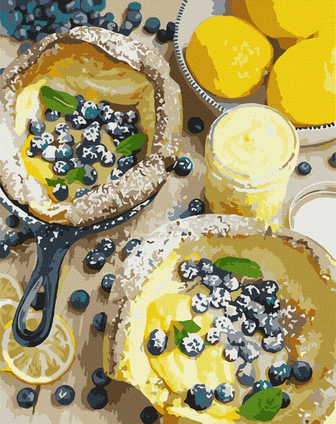 Картина за номерами Ягідний сніданок 12105-AC 40х50 см ArtCraft 