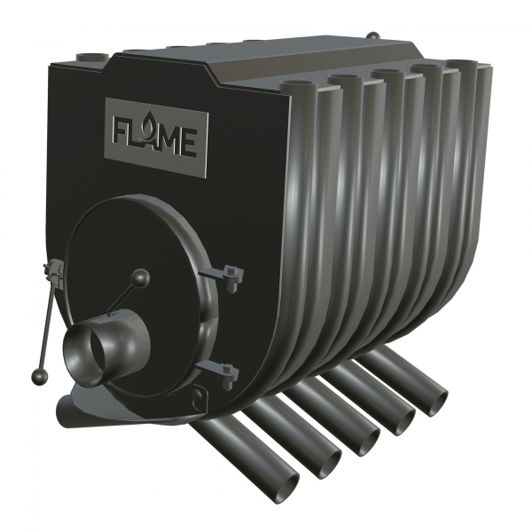 Печь калориферная FLAME FLM 012 с варочной поверхностью 12кВт 