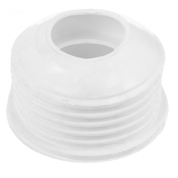 Редукція Гусак ПВХ біла d50x32