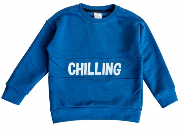 Реглан для мальчика Роза р.134 синий 221105 