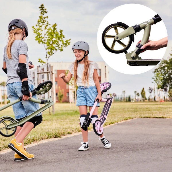 Самокат Kinderkraft Babytiger Spido Green зеленый BRSPID00GRE0000 