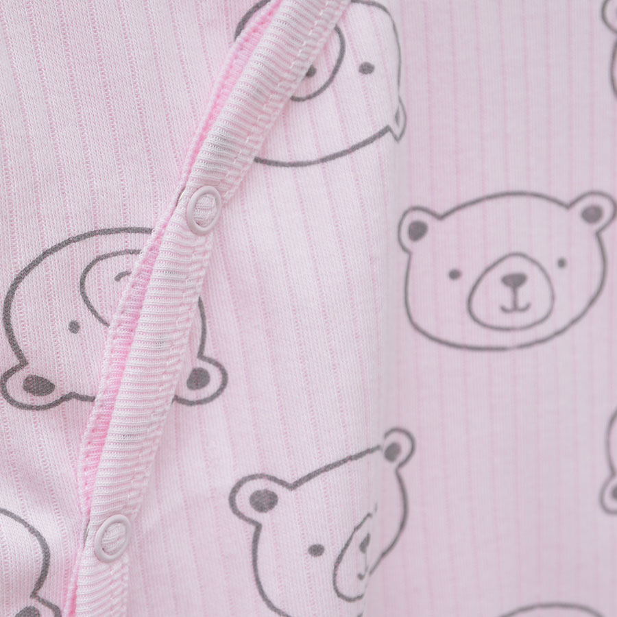 Комбинезон детский для девочки Blanka Мишка р.74-80 розовый 110778