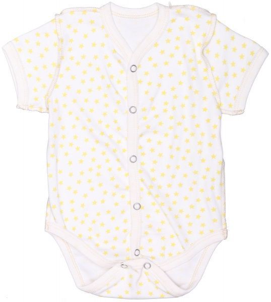 Боди Bambinelli с коротким рукавом желтая звездочка р.62 белый с рисунком 