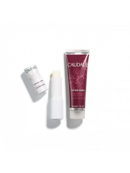 Набор подарочный для женщин Caudalie Lip & Hand Duo Thé des Vignes