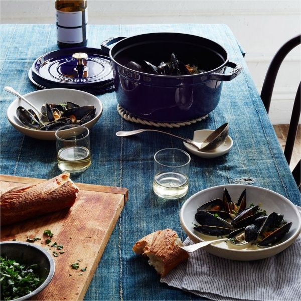 Кокотница 5 л синяя 40510-284-0 Staub