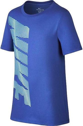 Футболка Nike B NK DRY TEE THERMA NIKE 894257-480 XL синій