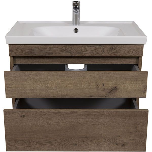 Тумба Аква-Родос Винтаж (аликанте) 80 см с умывальником Frame (консольная)