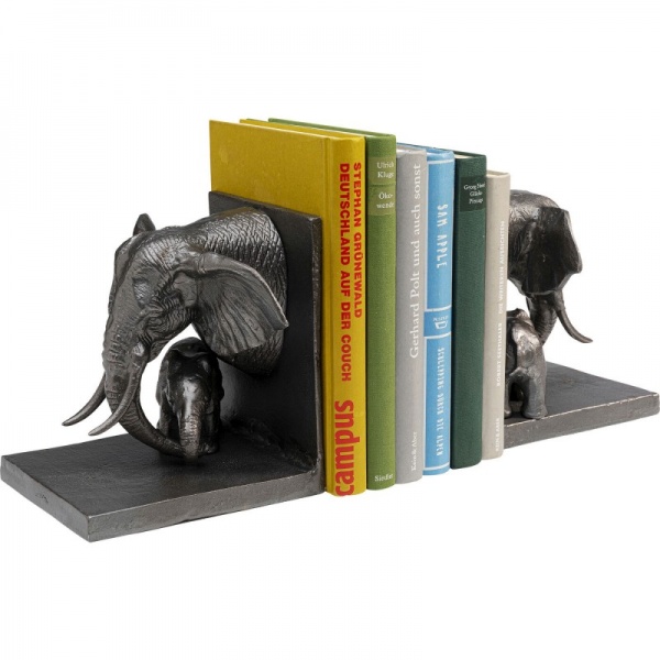 Статуэтка Книгодержатель Elephant Family 19х33х21 см (54094) KARE Design
