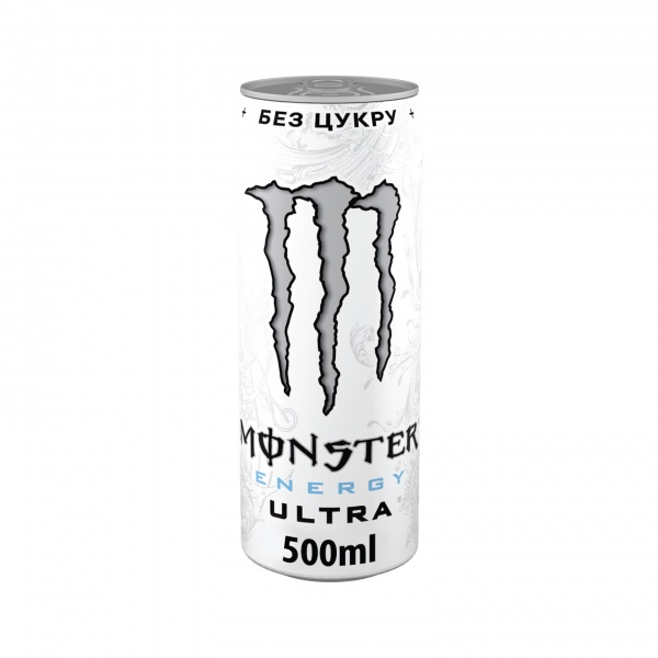 Енергетичний напій Monster Energy безалкогольний сильногазований Ultra 0,5 л 