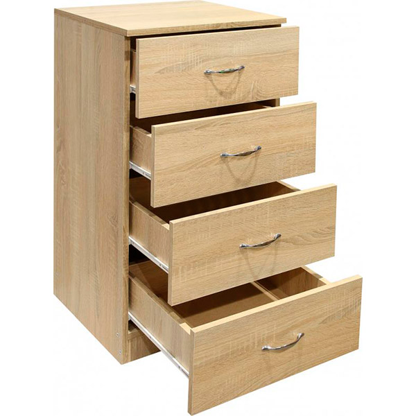 Комод 4А 493х849х448 мм дуб сонома