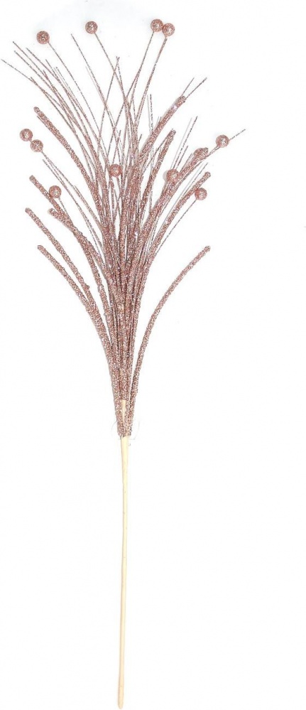 Веточка декоративная полевая с ягодами в ассортименте 3 цвета 72 см TG237024