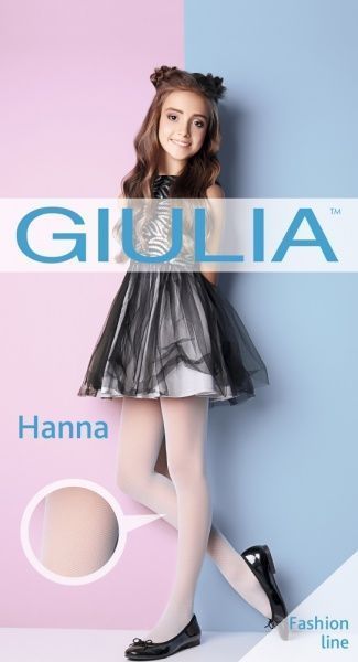 Колготки дитячі Giulia HANNA 01 bianco р.152-158 білий 