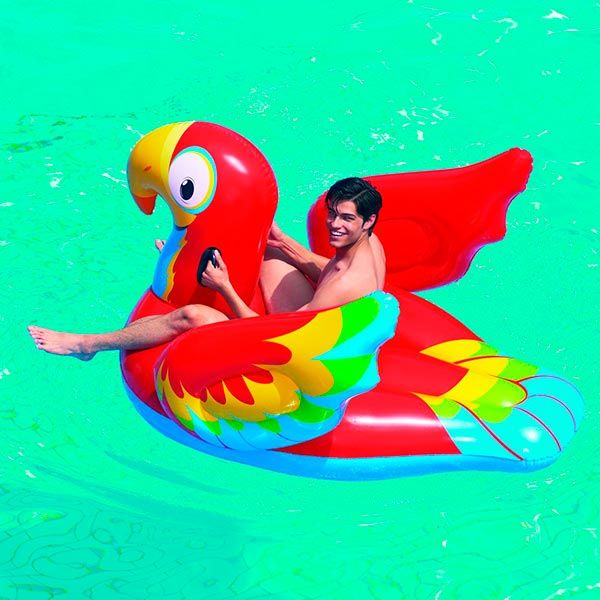 Кресло надувное Bestway 41127 Попугай 203х132 см