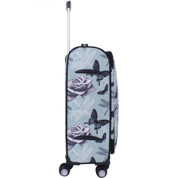 Чемодан Bagland Марсель 36 л бирюзовый 732 (0037966194) 