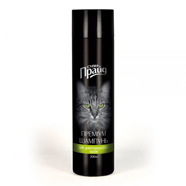 Шампунь Лорі премиум для длинношерстных котов Супер-Прайд 200 мл