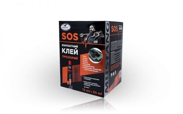 Клей контактный Mustang SOS 30 мл