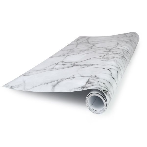 Захисне покриття м'яке скло 900х800х1,5 мм мармур білий MVM