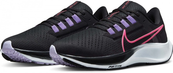 Кроссовки Nike Air Zoom Pegasus 38 CW7358-003 р.US 7,5 черно-розовый