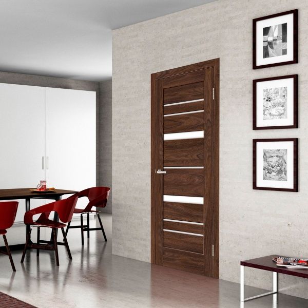 Дверне полотно ОМіС Rino 02 G ПО 800 мм дуб такома 