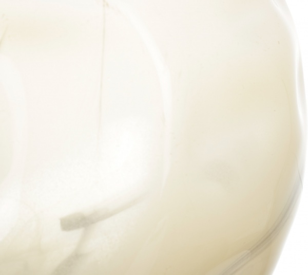 Ваза Antonio Tammaro Crash 33 см бежевая 