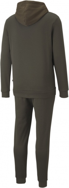 Спортивний костюм Puma HOODED SWEAT SUIT FL CL 67003470 р. 2XL хакі