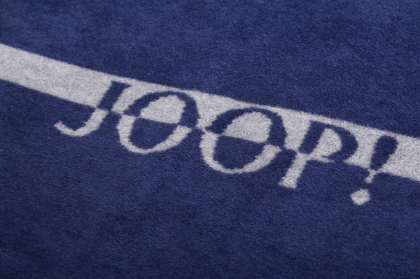 Плед Logo-Str Navy 150x200 см синій Joop! 