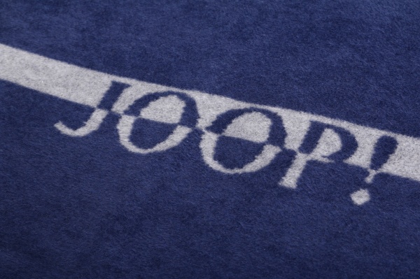 Плед Logo-Str Navy 150x200 см синий Joop! 