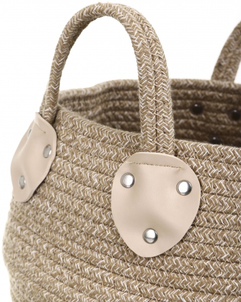 Кошик Simpli 22х21х27 см EG23838 бежевий 