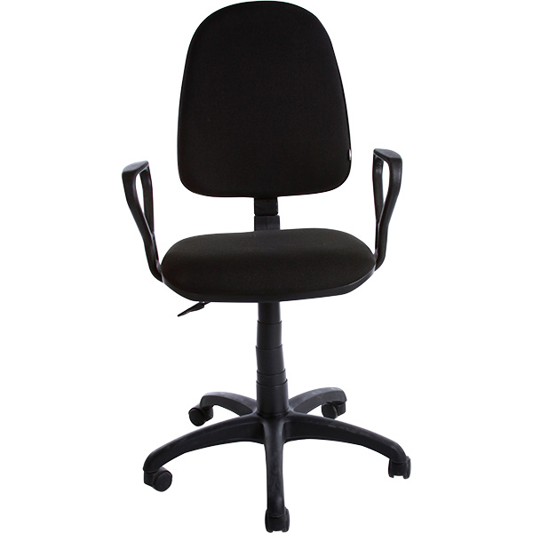 Крісло офісне AMF Престиж Люкс А-1 чорне