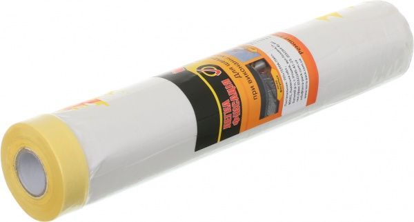 Набор PROзапас стретч-пленка 2 x 50 см/250 м + пленка с малярной лентой 2,1x20 м/18 мм