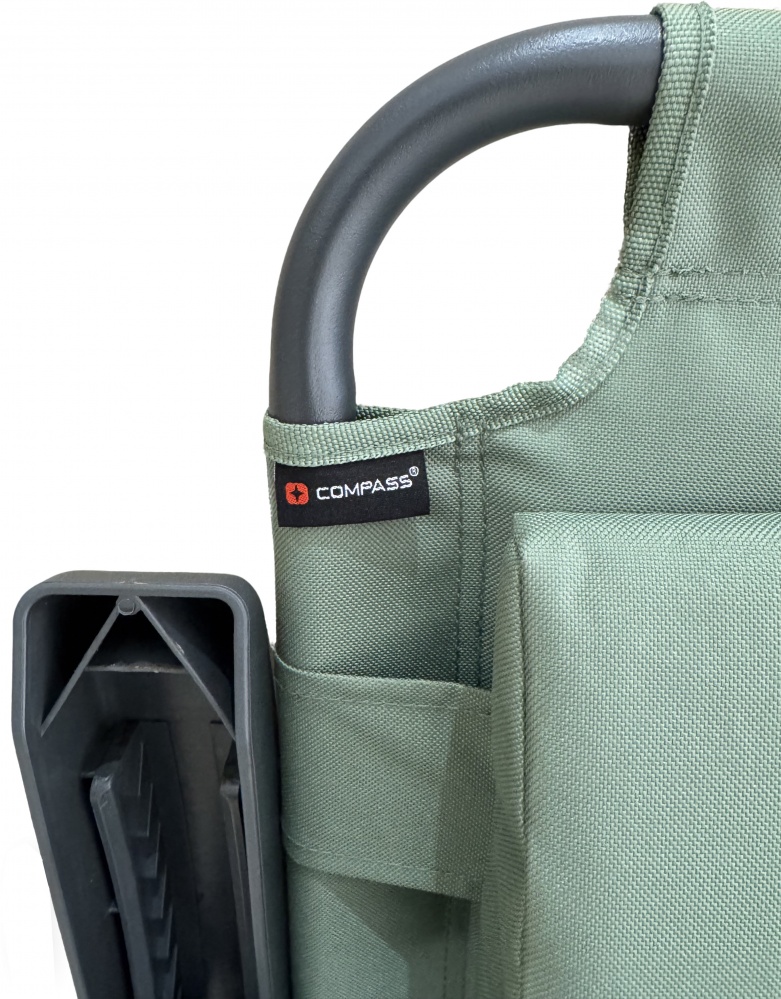 Шезлонг розкладний Grilland SX-3219-1 64x114 см оливковий