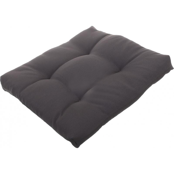 Подушка Indigo стебнована Color mini 35х35х5 см сірий