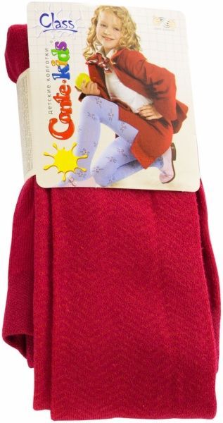 Колготки детские Conte-Kids CLASS 192 р.128-134 бордовый 