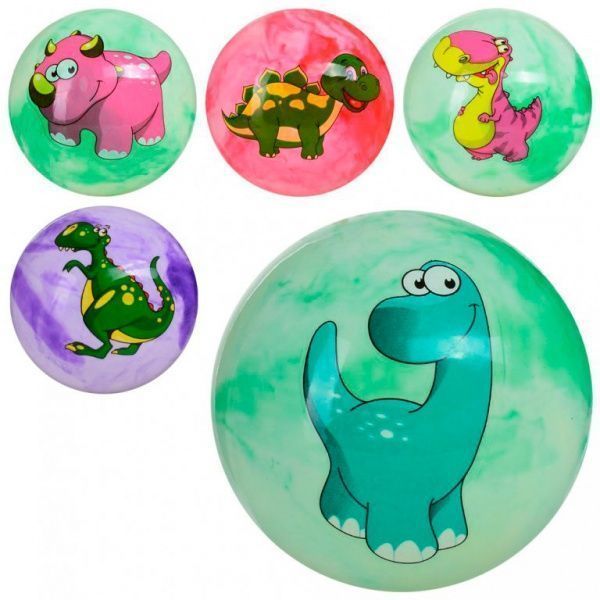Мяч Динозавры (микс видов) в ассортименте 23 см MS 1341