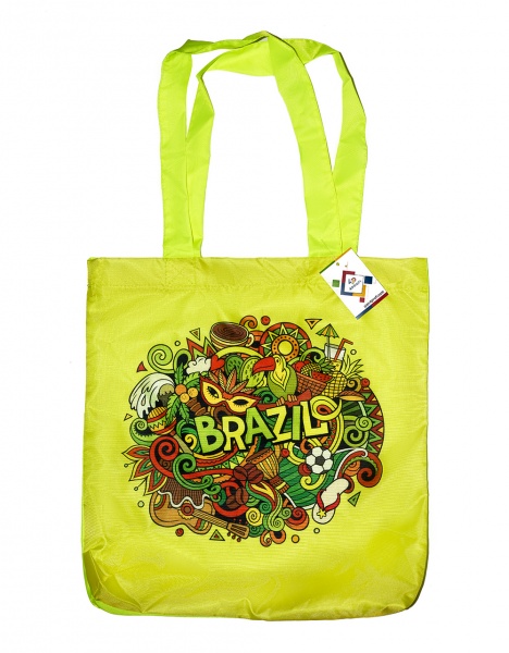 Сумка-шоппер 4PROFI Brazil 40x35 см разноцветный 