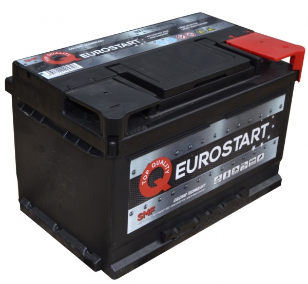 Аккумулятор автомобильный EUROSTART 4352 77Ah 740A 12V 577046074 «+» справа (577046074)