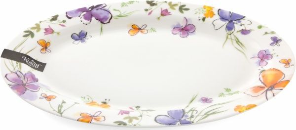 Блюдо овальне Aquarelle 30*21 см 21-244-025 Krauff 
