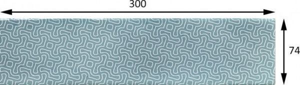 Плитка Cifre Decor Opal Sky 7,5x30 