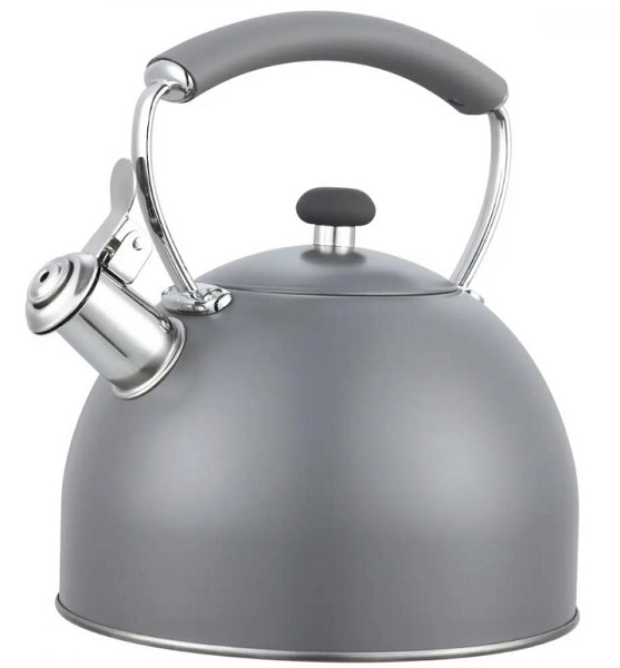 Чайник Gusto GT-1419-28 Грей зі свистком 2.8 л
