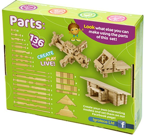 Конструктор Igroteco Будиночок з балконом