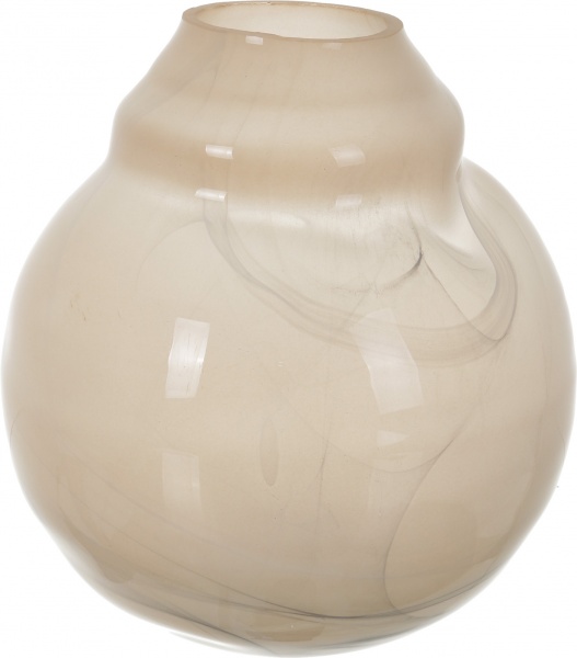 Ваза Antonio Tammaro Crash 33 см Світло-коричнева 